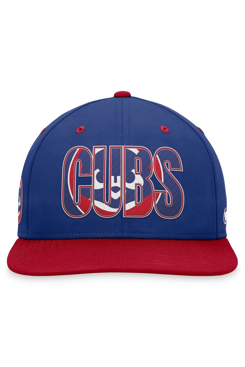 Men's Nike Royal Chicago Cubs Cooperstown Collection Pro Snapback Hat, Alternate, color, Royal