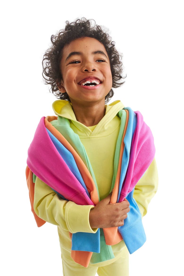 Kids Pullover Hoodie, Alternate, color, Cornflower