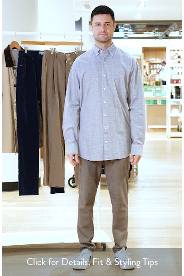 Devonport Stretch Cotton Chambray Sport Shirt video
