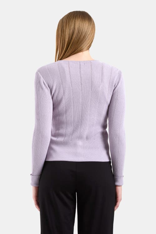 Capsule 121 The Spy Sweater In Dusty Lavender
