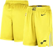 Nike Men's Nike Gold 2019/20 Utah Jazz Icon Edition Swingman Shorts