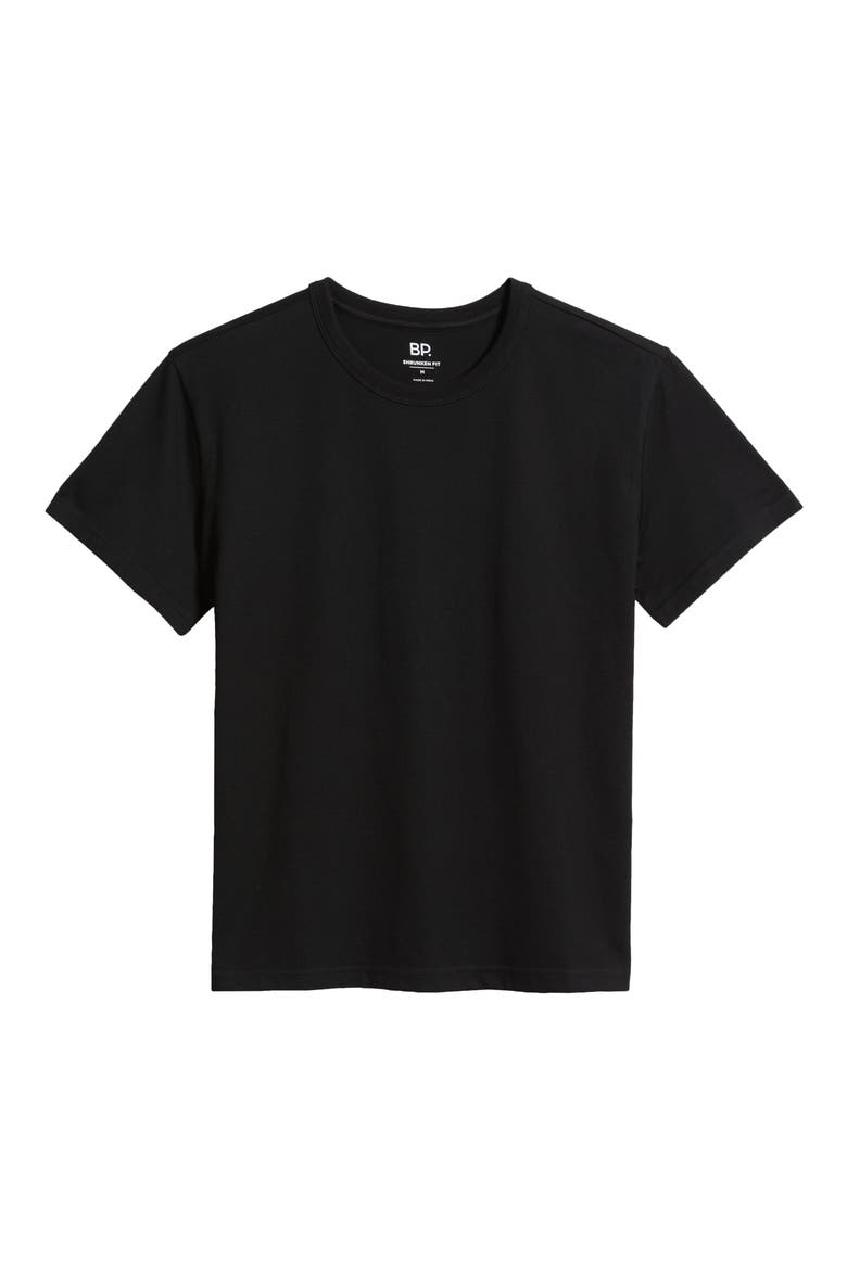 Shrunken T-Shirt, Alternate, color, BLACK