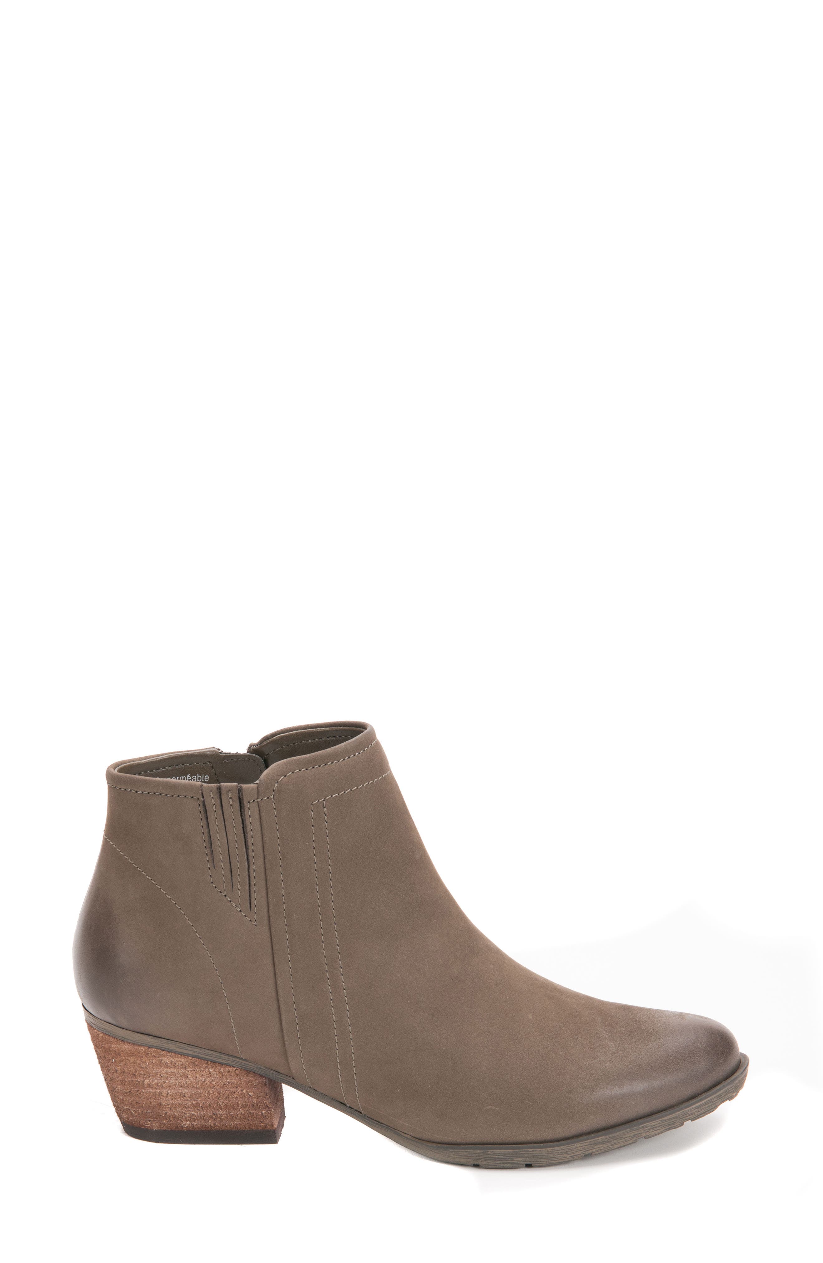 'Valli' Waterproof  Bootie, Alternate, color, TAUPE NUBUCK
