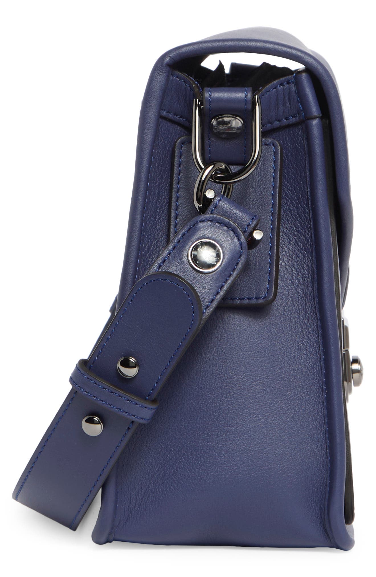 Longchamp Mademoiselle Crossbody Bag, Alternate, color, Navy