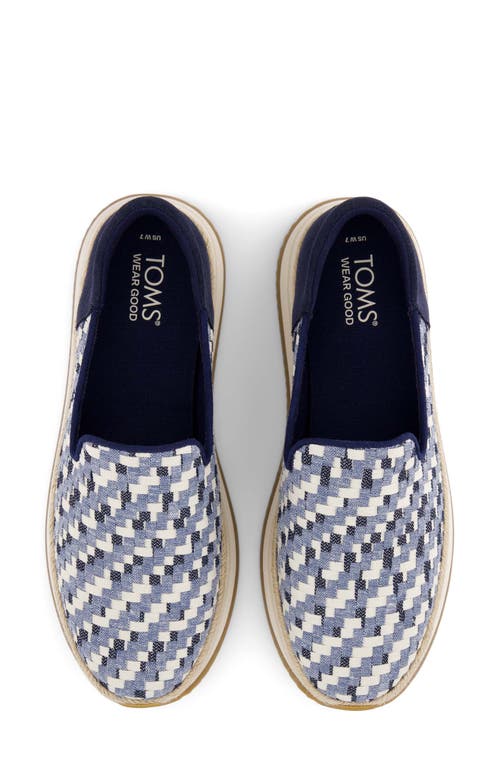 Toms Jocely Espadrille Sneaker In Blue
