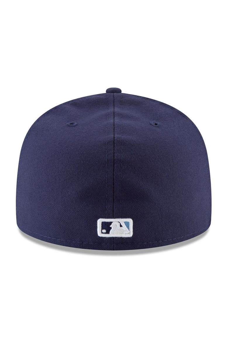 New Era Men's New Era Navy Tampa Bay Rays 2024 MLB World Tour: Dominican Republic Series 59FIFTY Fitted Hat, Alternate, color, 