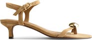 Madewell The Mila Organic Hardware Ankle Strap Sandal