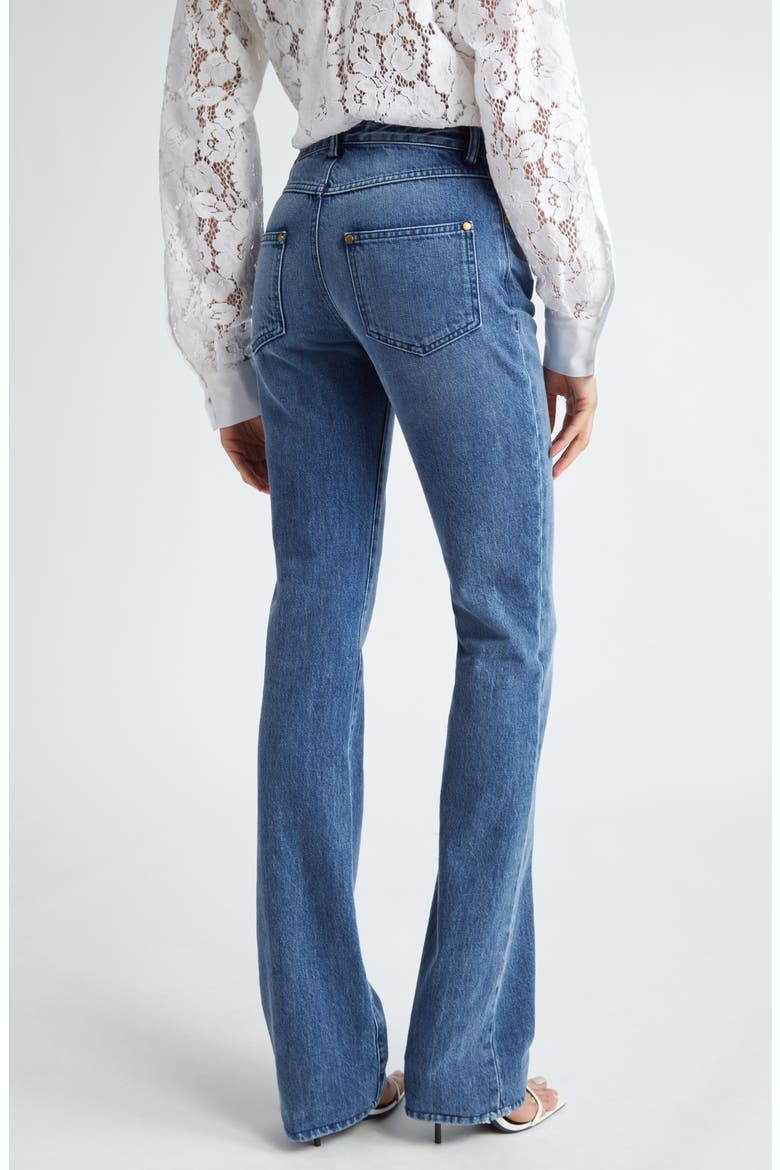 Slim Fit Stovepipe Jeans, Alternate, color, INDIGO