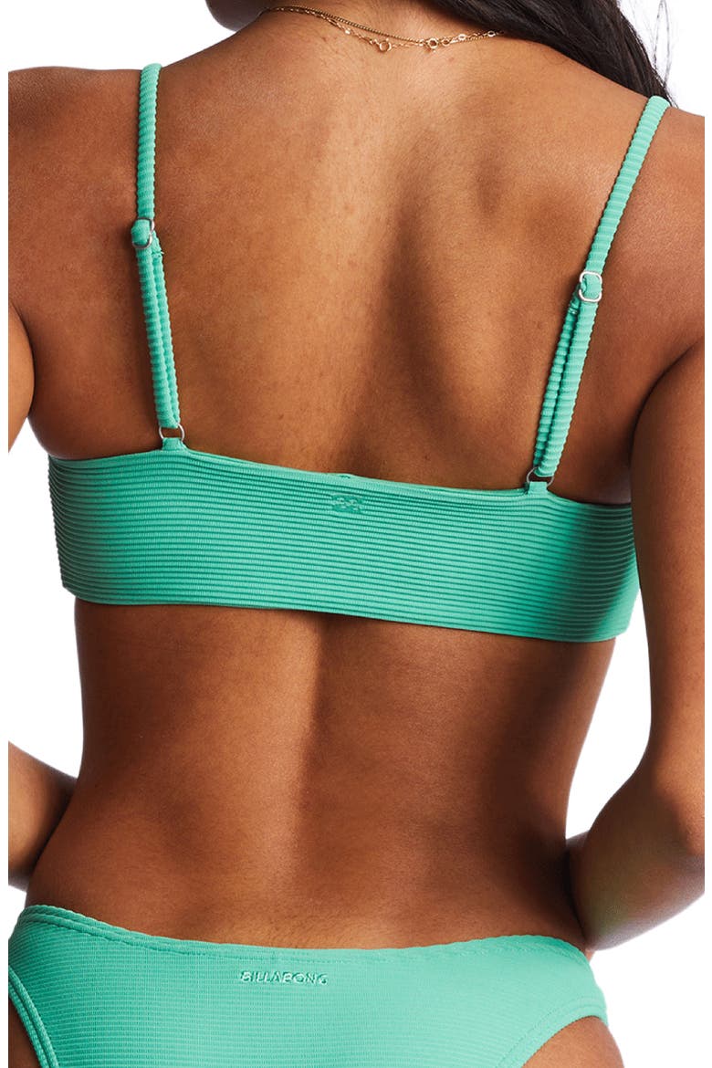 Tanlines Zoe Rib Bikini Top, Alternate, color, SWEET GRASS