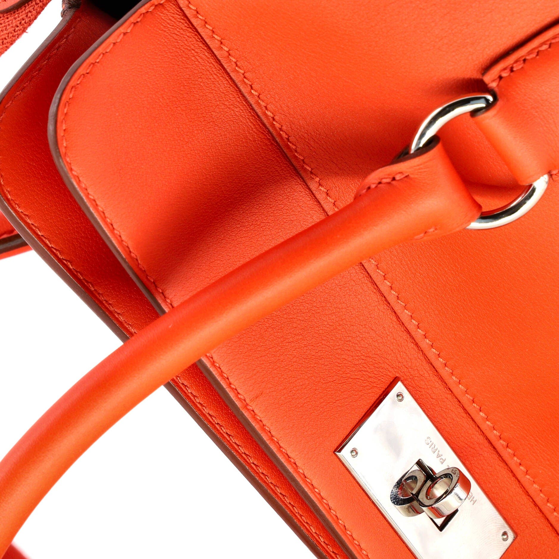 Pre-Owned Hermes Toolbox Bag Swift 26, Alternate, color, Capucine