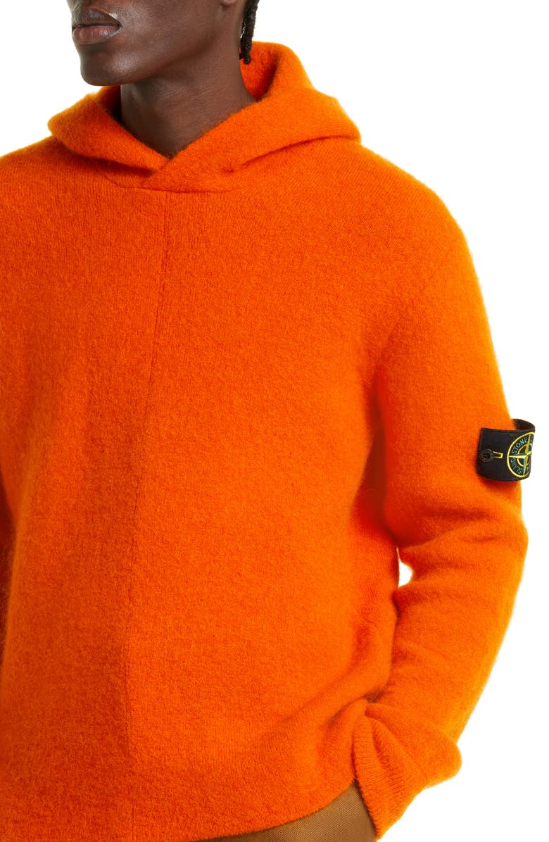 Stone Island Double Face Knit Hoodie, Alternate, color, 