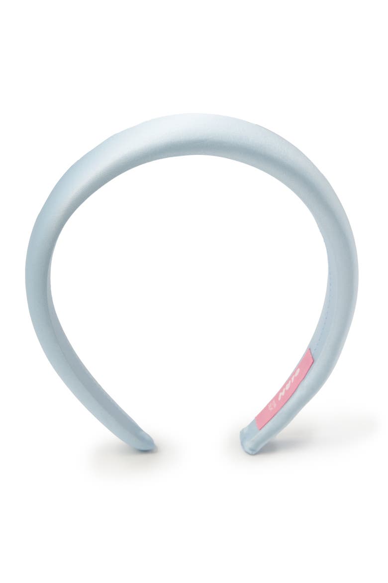 The Essential Silk Headband, Alternate, color, Blue