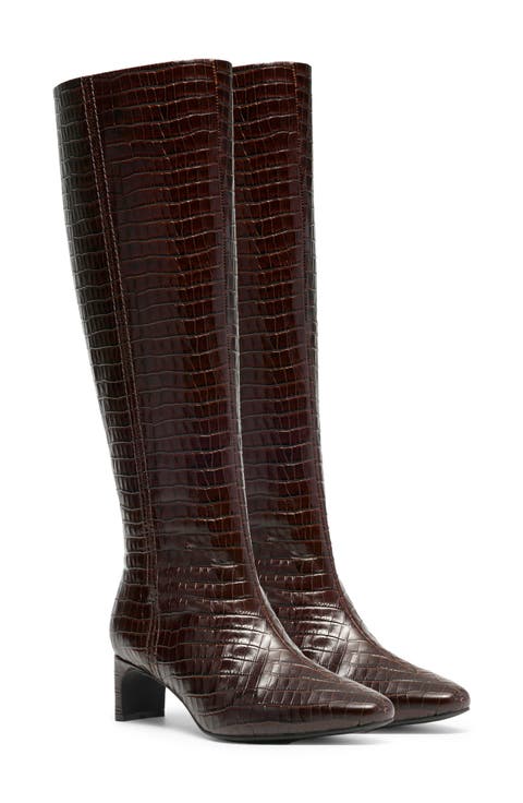 Edina Tall Leather Boot