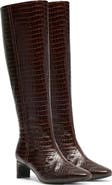 Clarks® Edina Tall Leather Boot