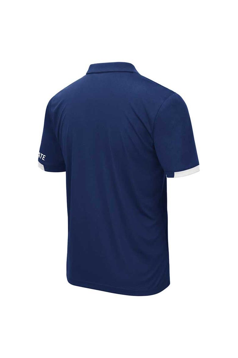 Men's Colosseum Navy Penn State Nittany Lions Big & Tall Santry Polo, Alternate, color, Navy