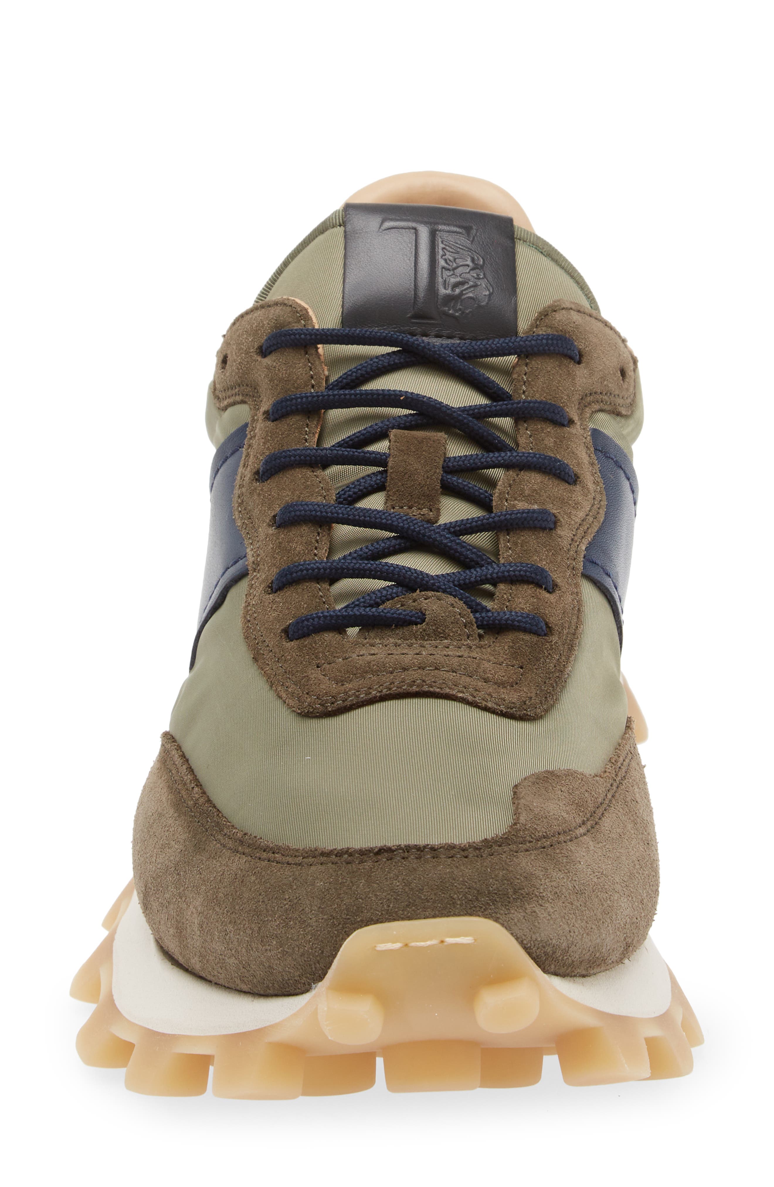 Tod's 1T Mixed Media Sneaker, Alternate, color, 