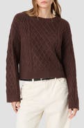 French Connection Wesley Cable Stitch Sweater