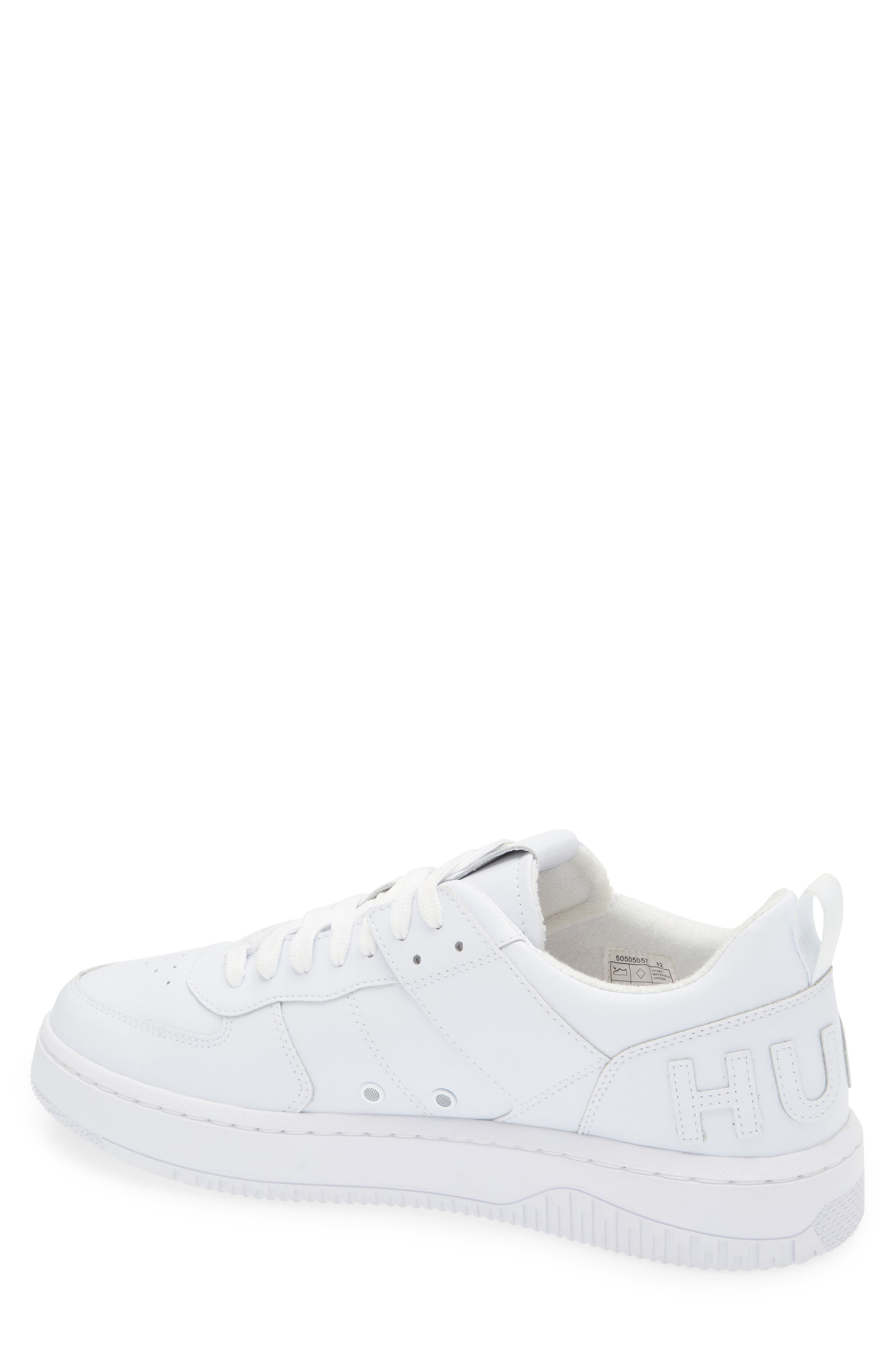 BOSS Kilian Tenn Low Top Sneaker, Alternate, color, White
