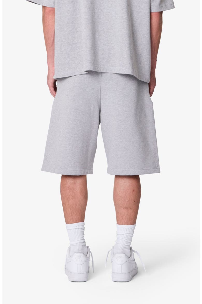 Heavy Basic Cotton Sweatshorts, Alternate, color, MARLED GREY