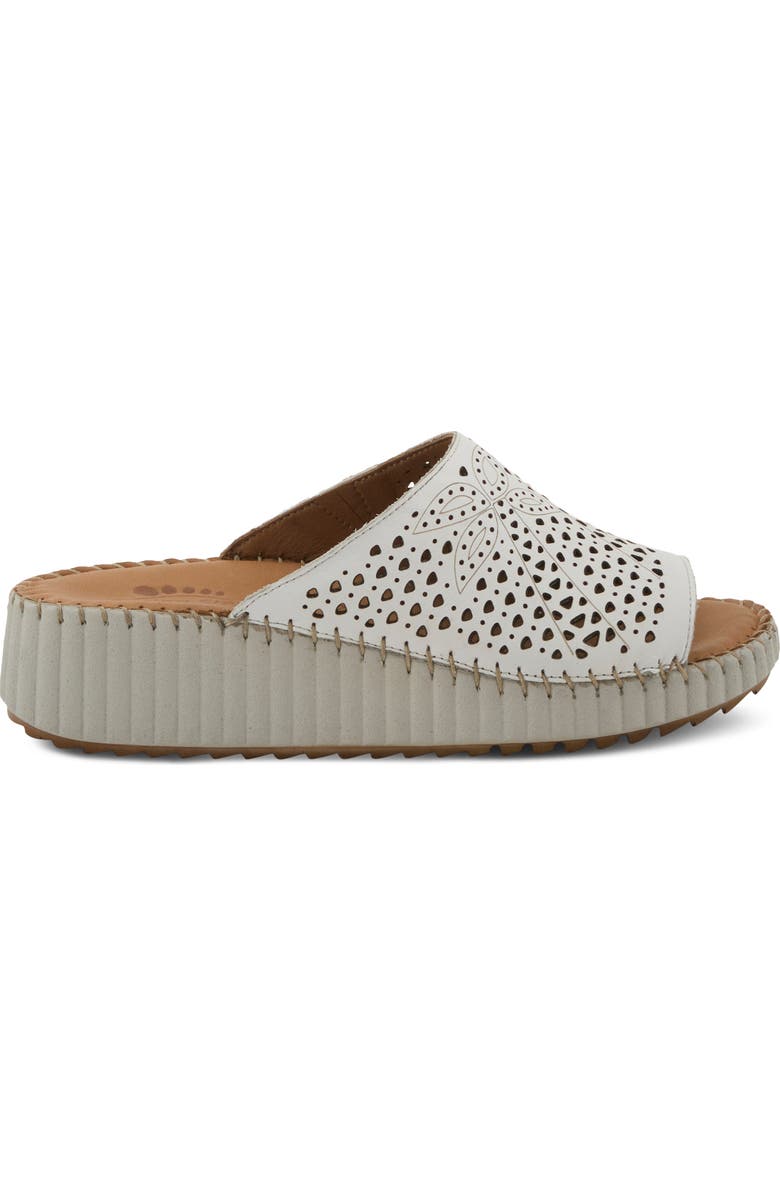 Spring Step Rhydian Wedge Sandal, Alternate, color, White
