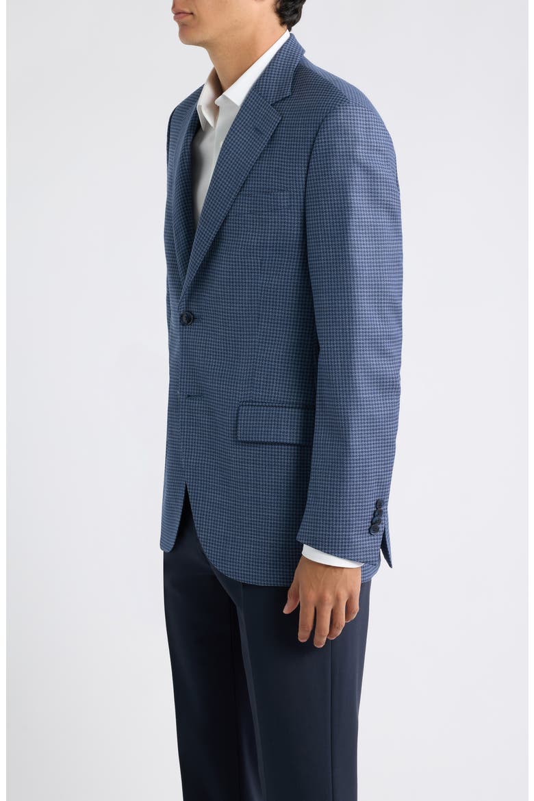 Flynn Classic Wool & Cotton Sport Coat, Alternate, color, MEDIUM BLUE