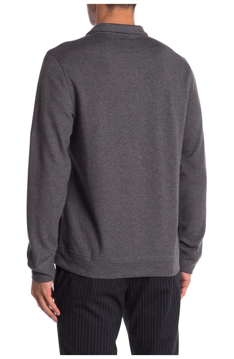 Calvin Klein Long Sleeve Quarter Zip Jacket, Alternate, color, 