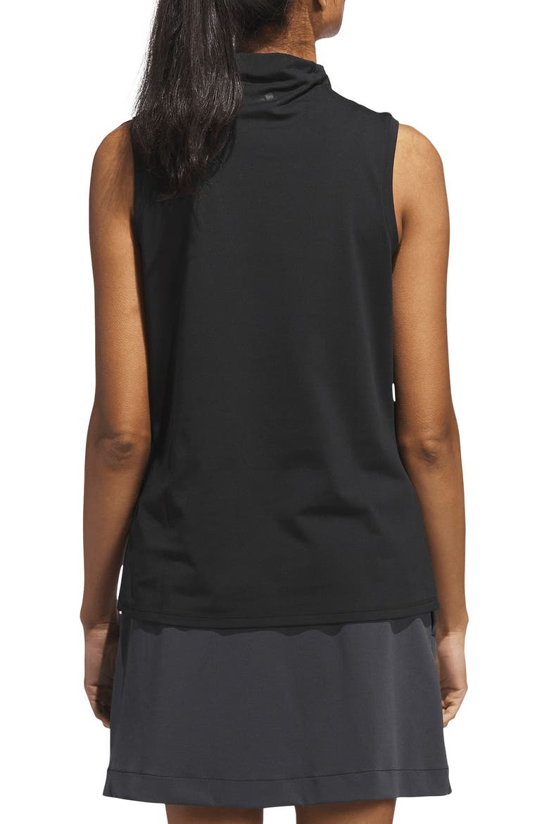 Funnel Neck Golf Top, Alternate, color, BLACK