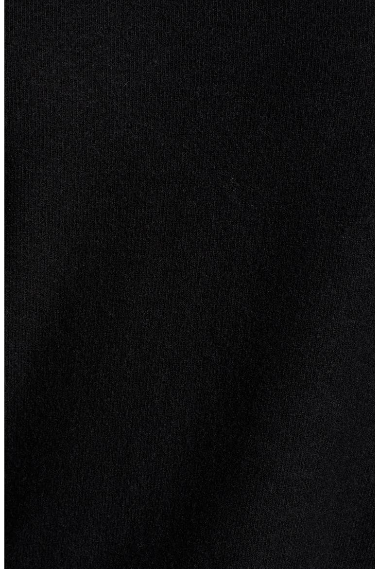 Baggy Beach V-Neck Top, Alternate, color, TRUE BLACK