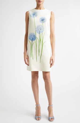 Allium Print Shift Dress