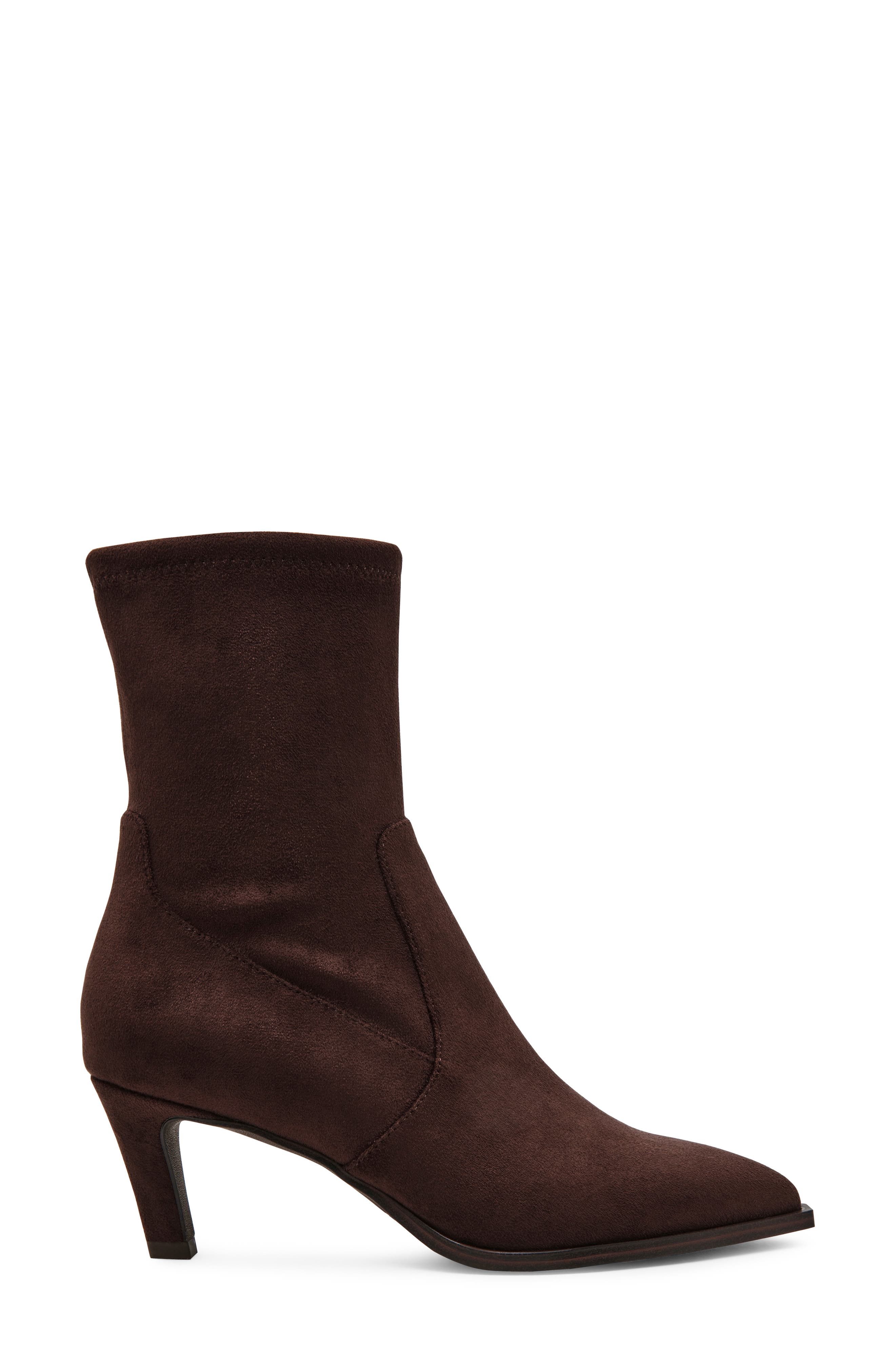 Hearda Pointed Toe Bootie, Alternate, color, BROWN