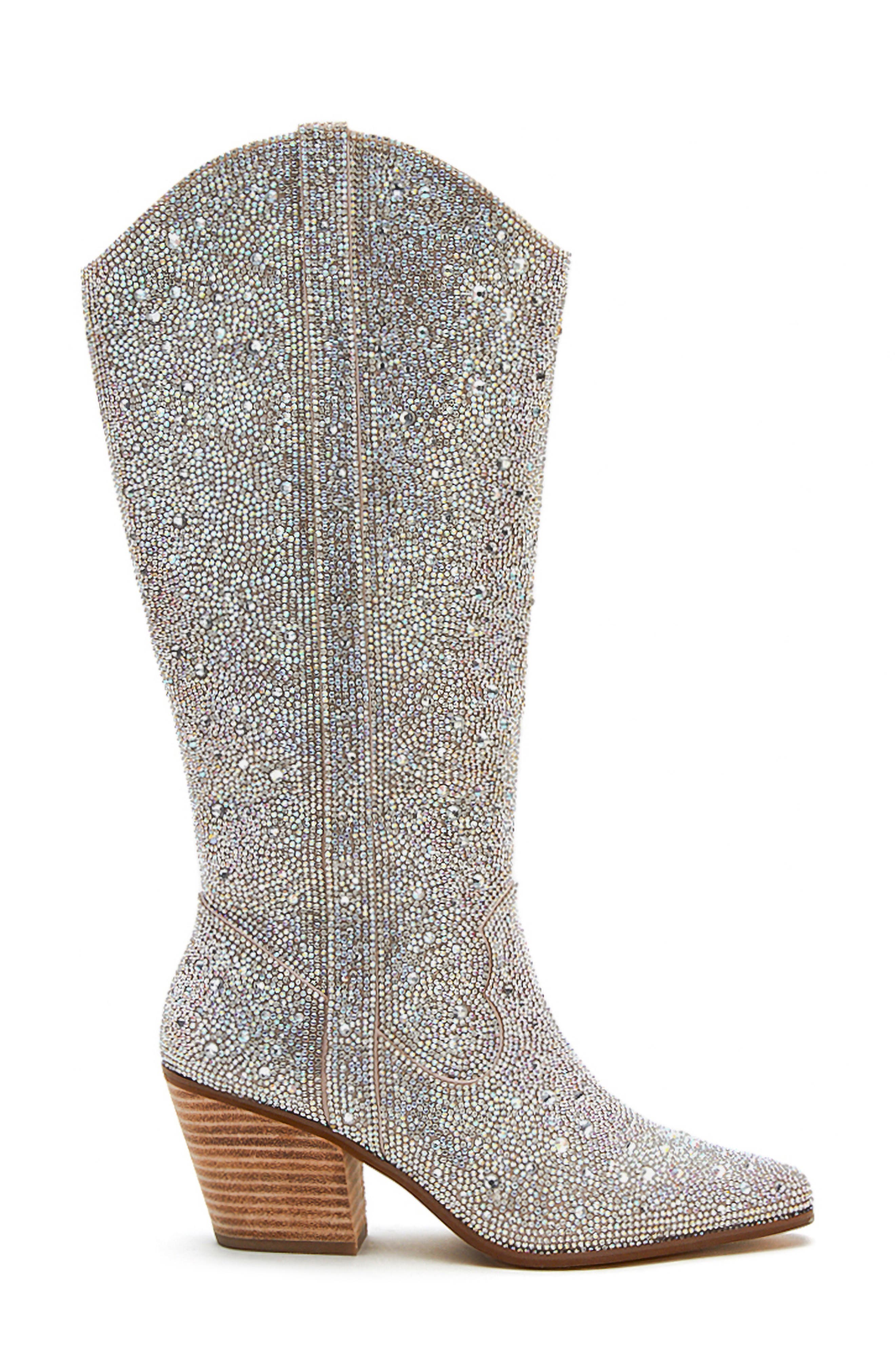 Matisse Nashville Rhinestone Western Boot, Alternate, color, 