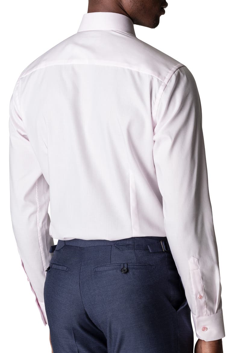 Contemporary Fit Textured Solid Shirt, Alternate, color, PINK/RED
