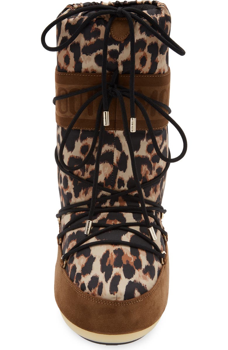 Moon Boot<sup>®</sup> Icon Leopard Print Boot, Alternate, color,