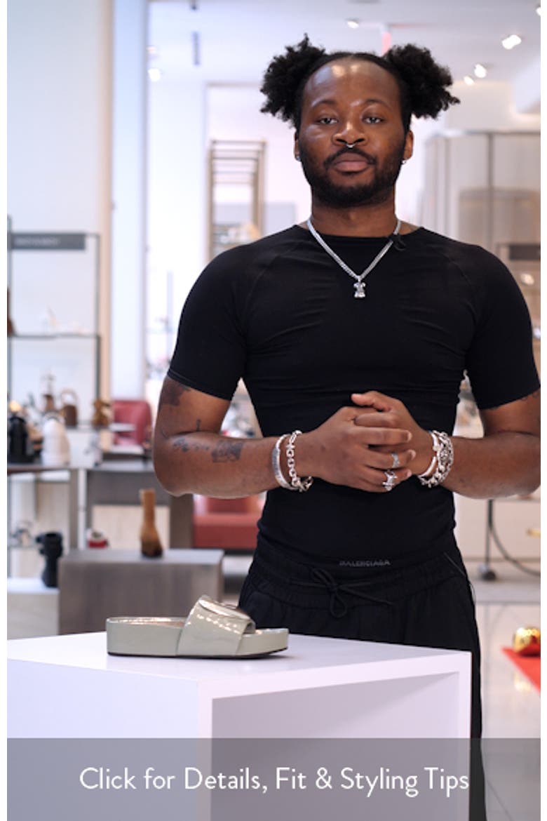 Patos Platform Slide Sandal video