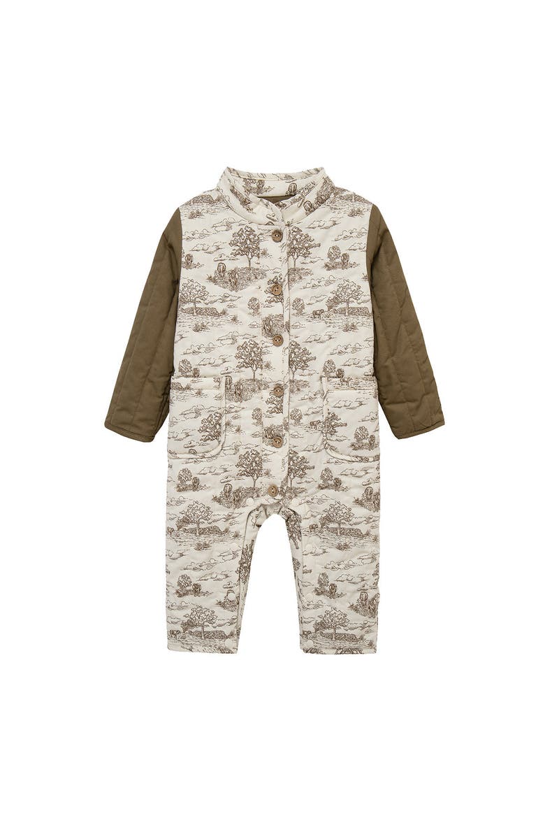 Quilted Jumper, Main, color, Country Toile
