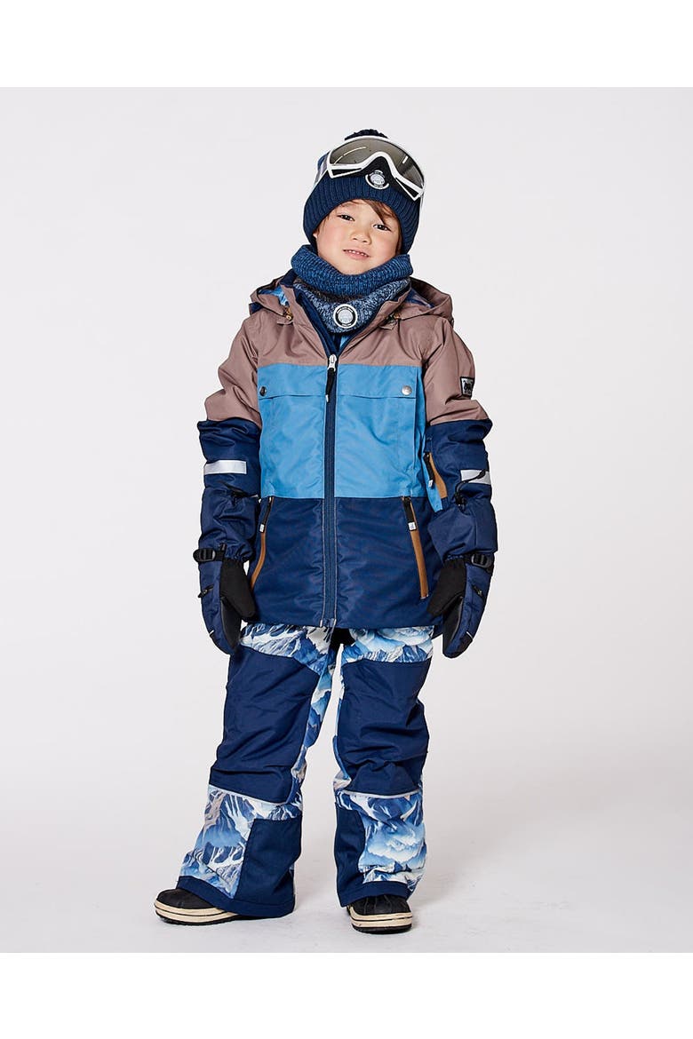Boy Two-Piece Teknik Snowsuit, Alternate, color, Blue Mountains