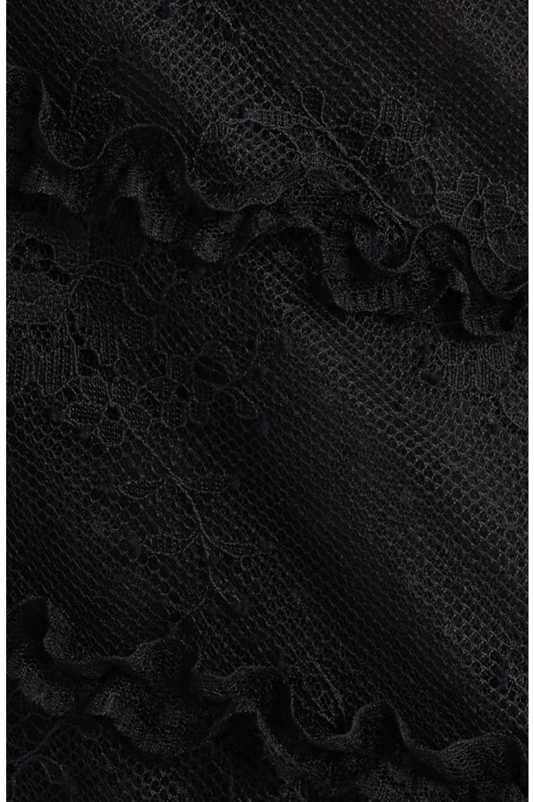 Sandy Lace Maxi Dress, Alternate, color, BLACK