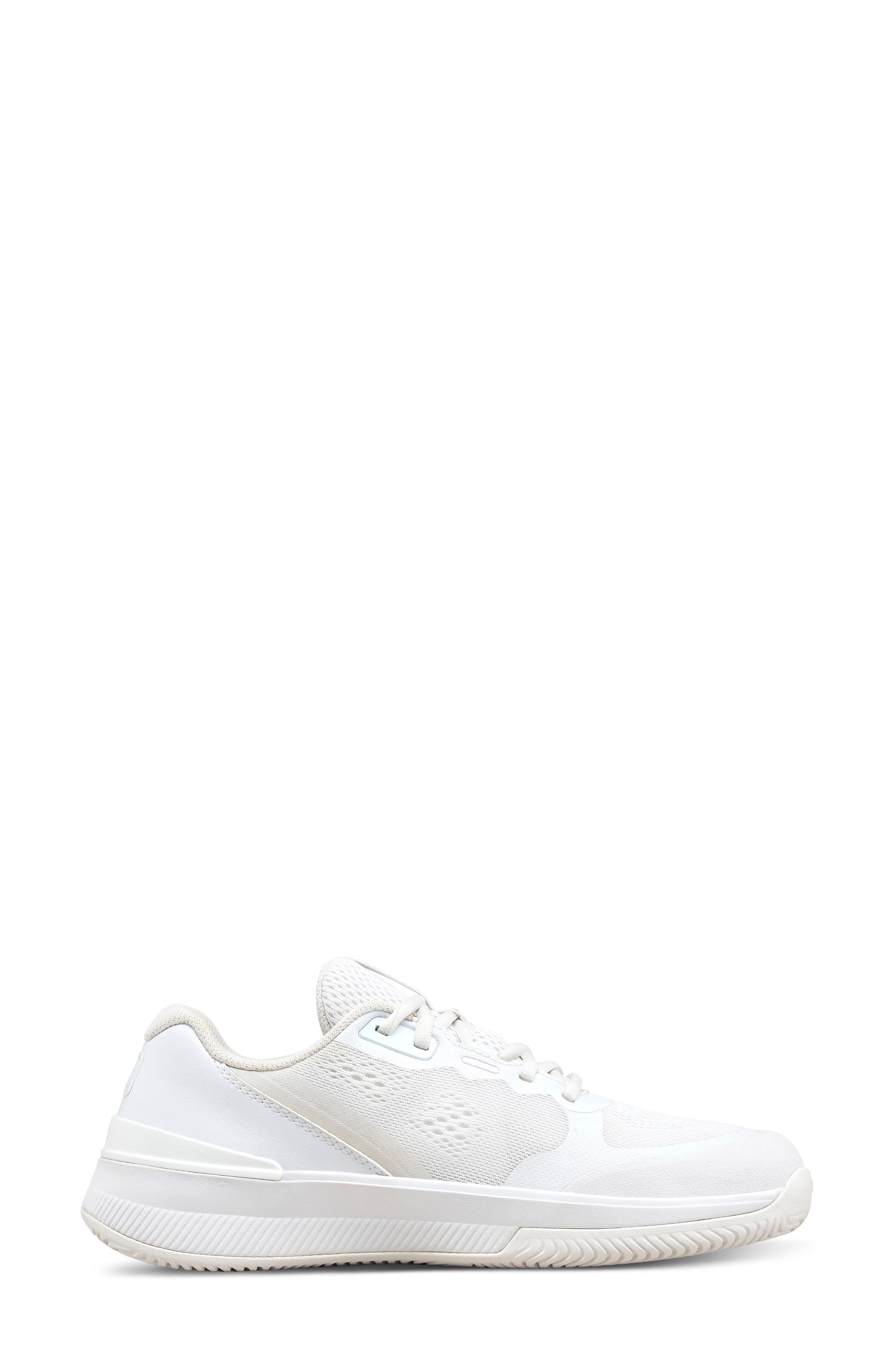 Intrigue Pro Tennis Sneaker, Alternate, color, WHITE / WHITE / SILVER