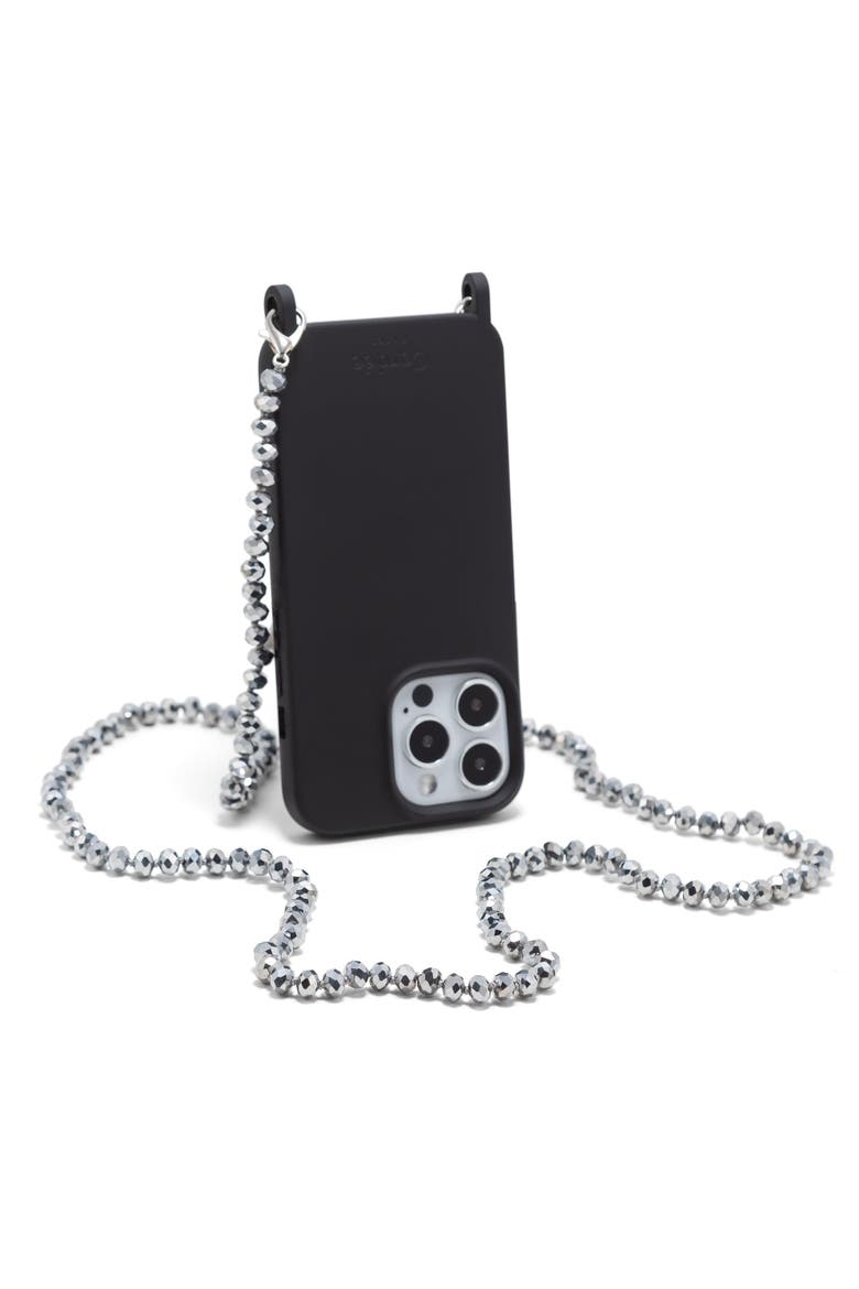 Aria Phone Chain, Alternate, color, Silver
