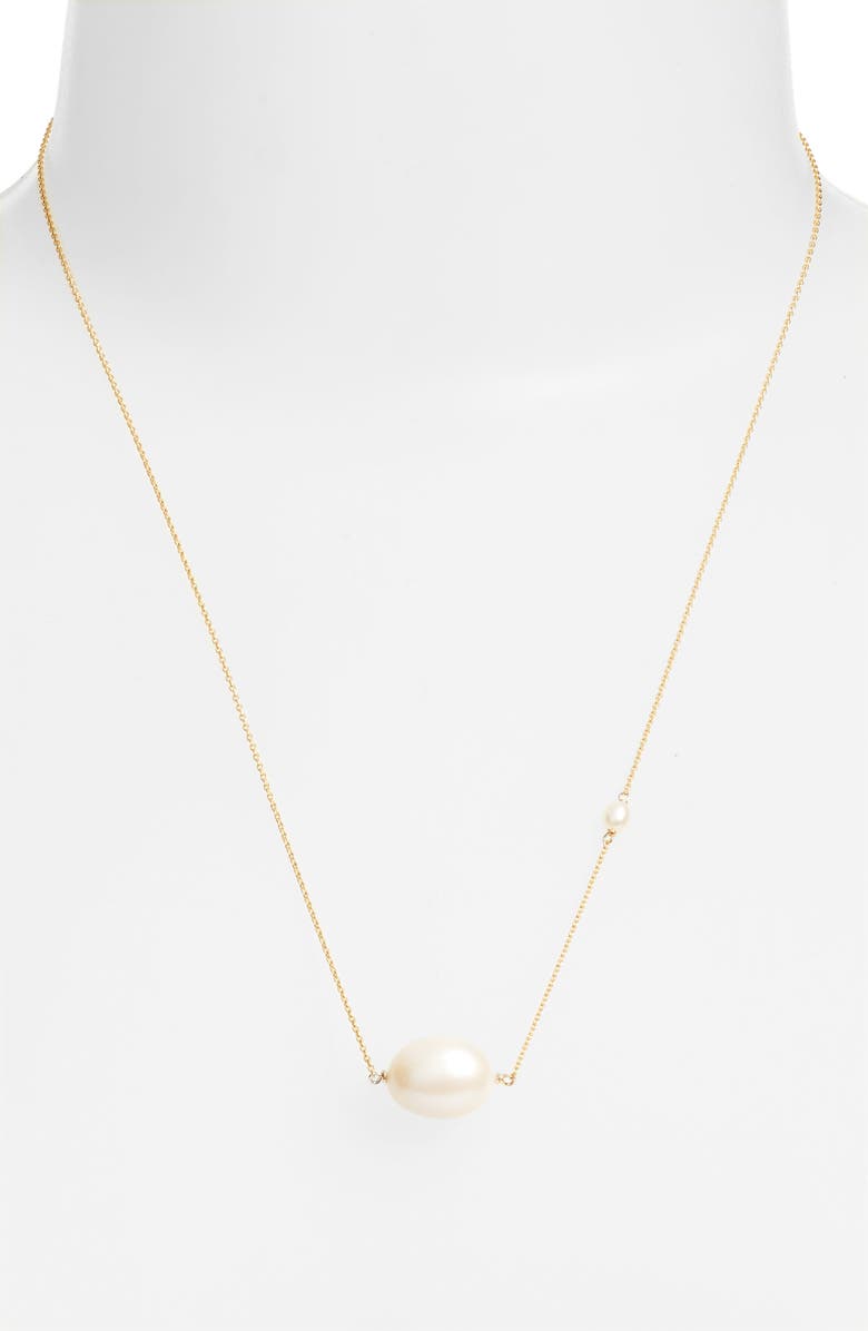 Poppy Finch Baroque Cultured Pearl Pendant Necklace, Alternate, color,