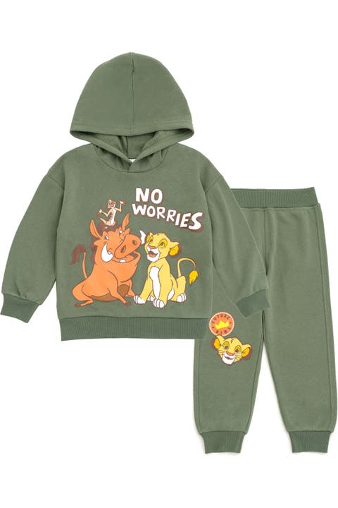 Lion King Fleece 2-Piece Hoodie and Pants Set