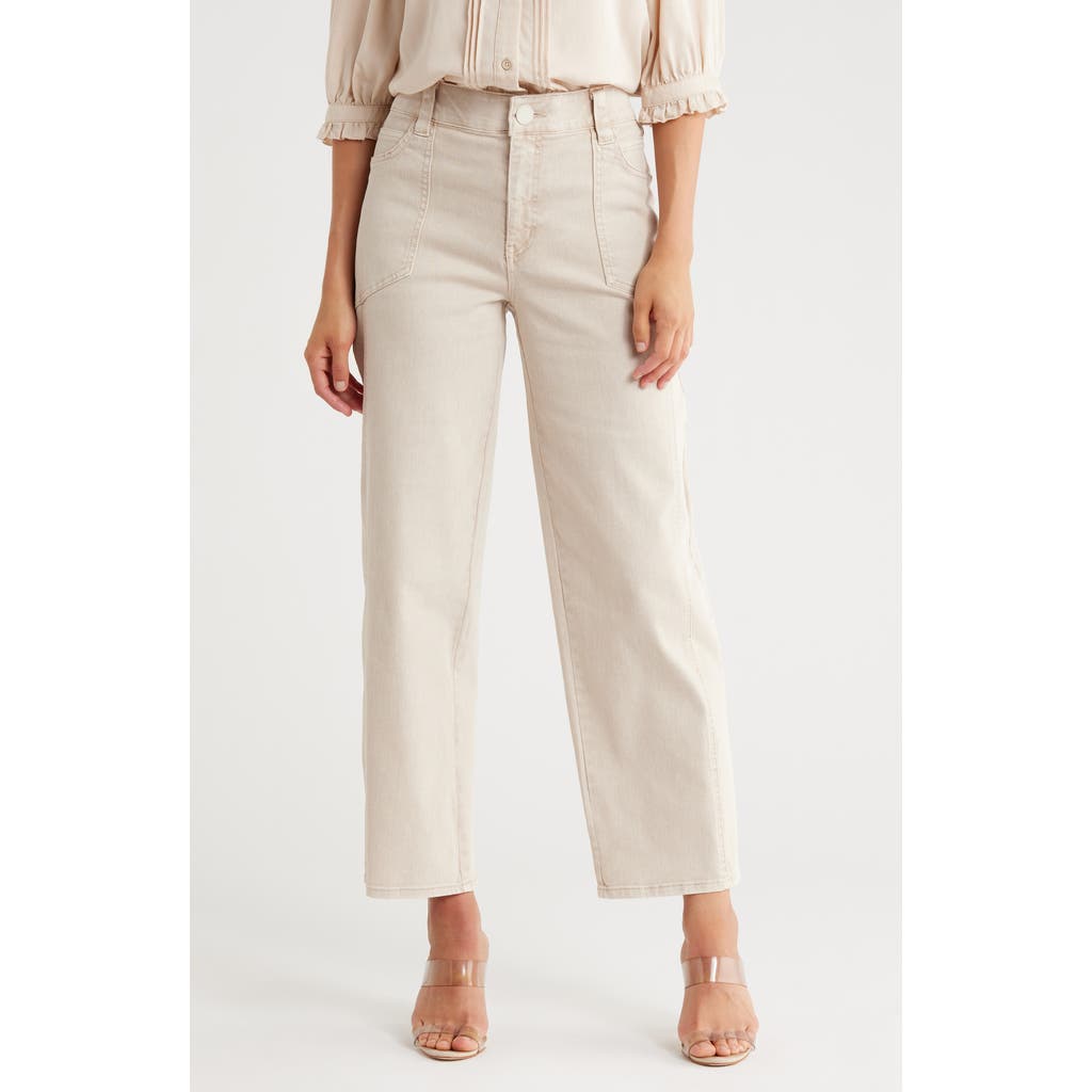 Democracy Wide Leg Jeans In Neutral