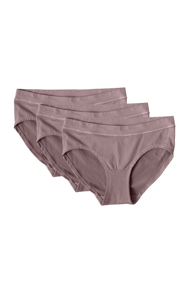 3-Pack Cooling Maternity Briefs, Main, color, DEEP TAUPE