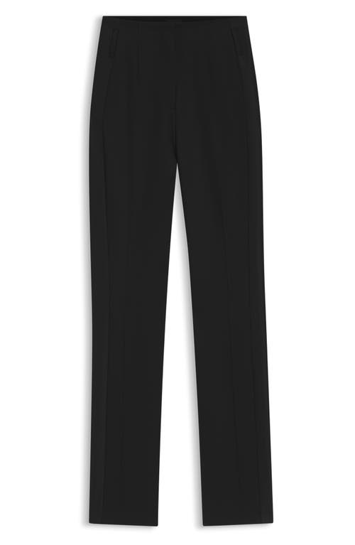 Hugo Boss Boss Tanjana Slim Fit Pants In Black