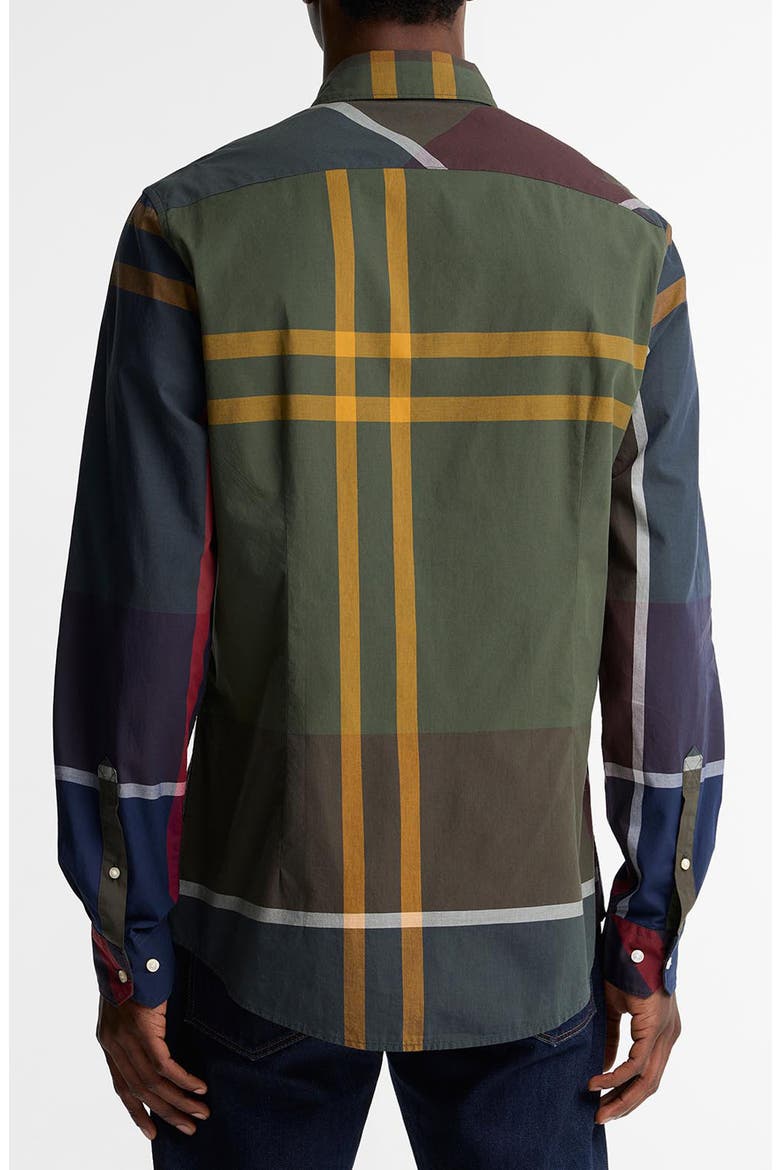 Dunoon Oversized Tartan Cotton Poplin Shirt, Alternate, color, CLASSIC TARTAN