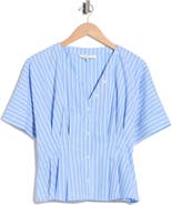 Rebecca Taylor Priya Cotton Poplin Top