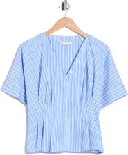 Rebecca Taylor Priya Cotton Poplin Top
