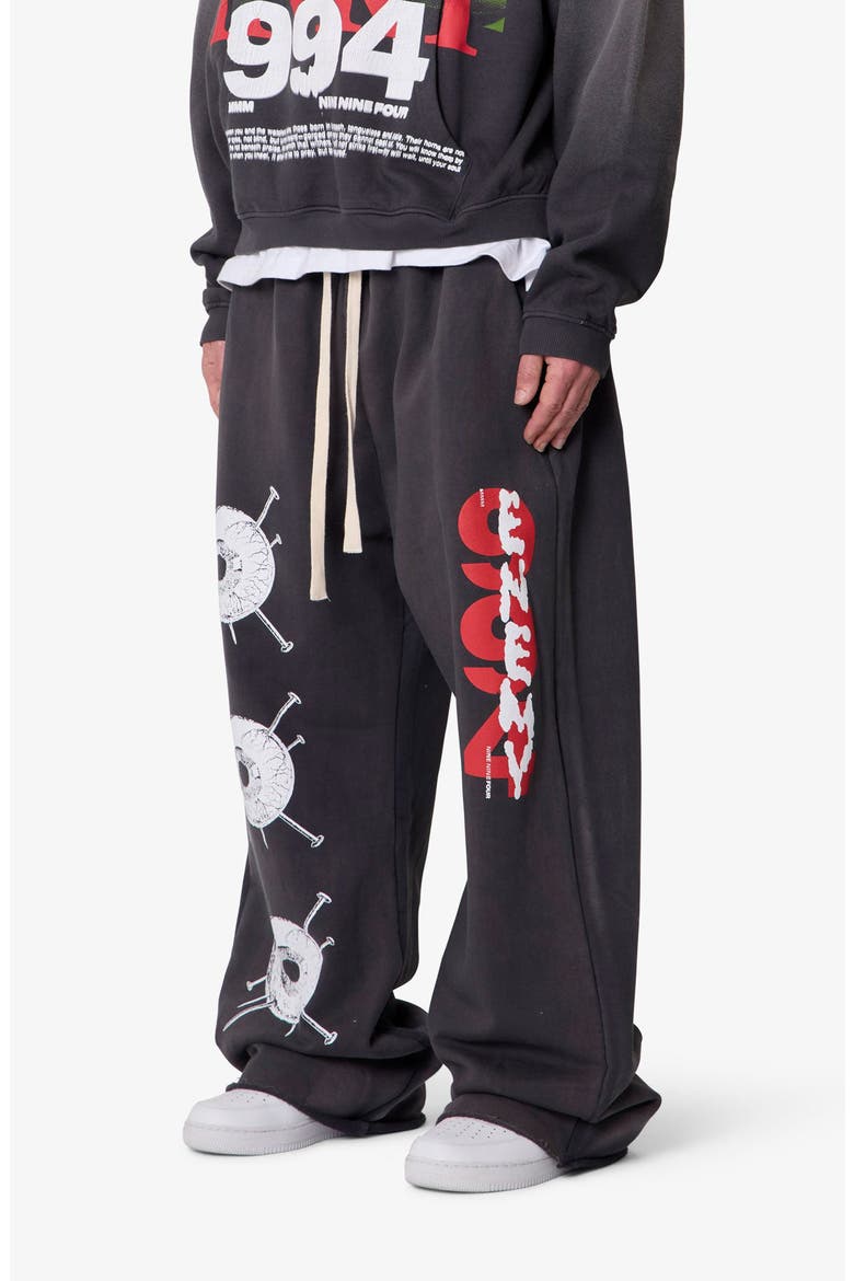 Enemy Sweatpants, Alternate, color, WASHED BLACK