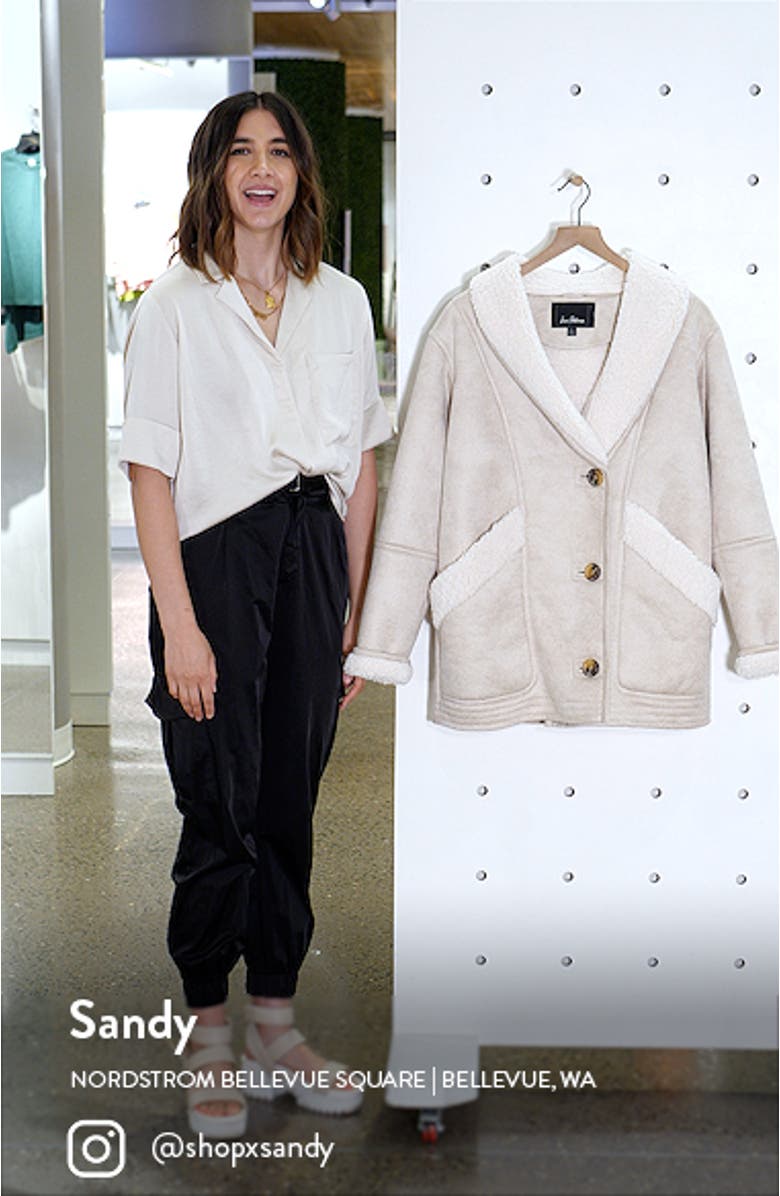 Faux Fur Trim Coat, sales video thumbnail