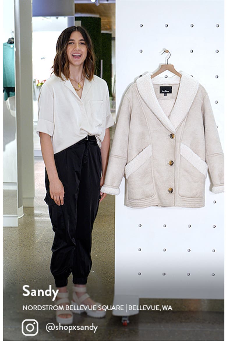 Faux Fur Trim Coat video